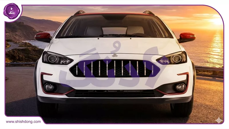 خودرو اطلس S سایپا از نمای جلو