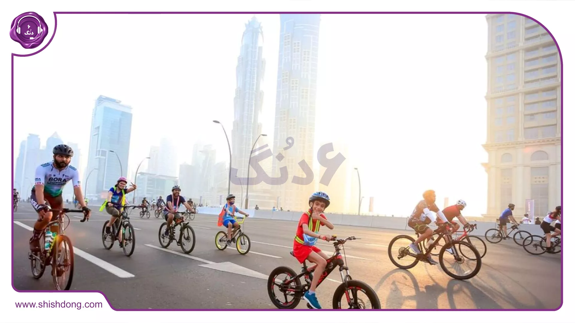 جاده سلامت دبی روز ملی امارات
