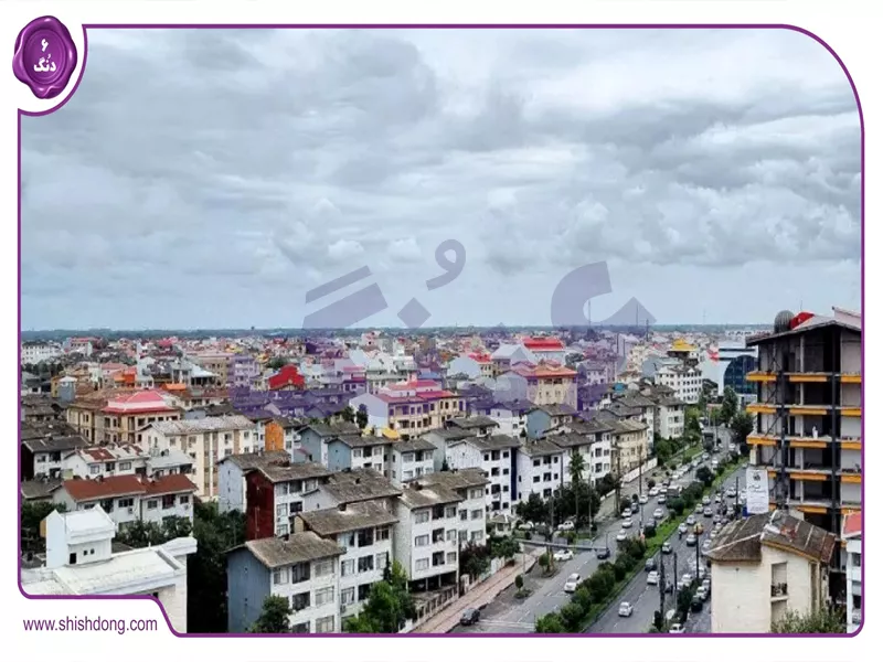 منظره لاکان رشت