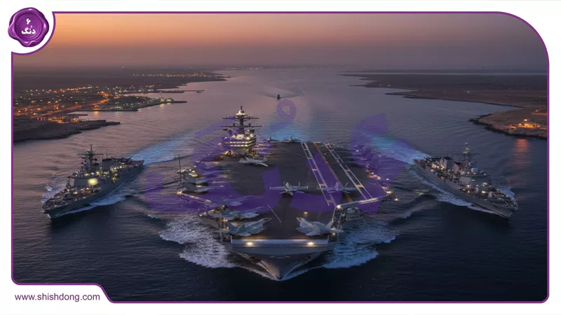 ناو هواپیمابر آبراهام لینکولن در خلیج فارس