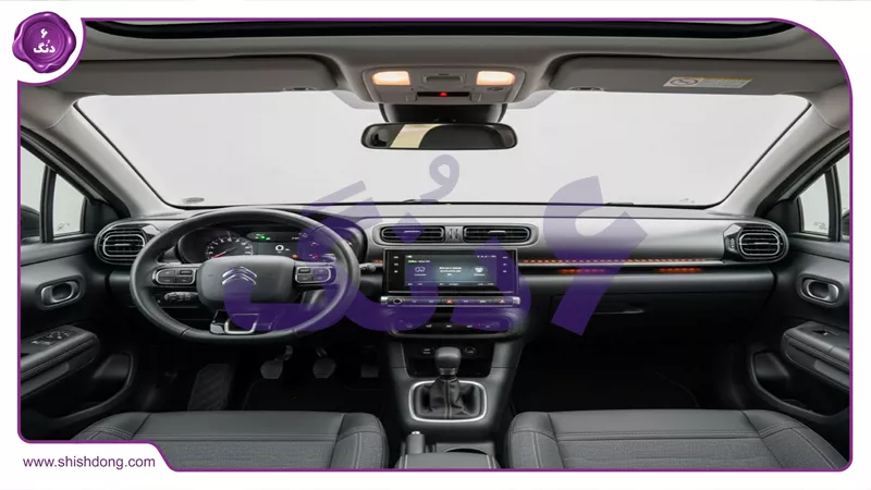 داخل کابین سیتروئن C3-XR