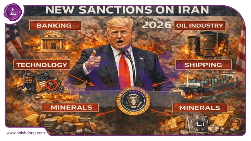 تحریم های جدید آمریکا علیه ایران ۲۰۲۶
