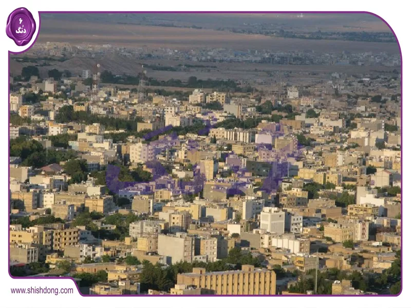 نمایی از شهر سمنان