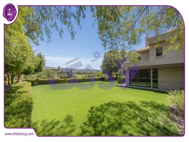 خانه ویلایی با حیاط سرسبز در جاده مرق اصفهان
