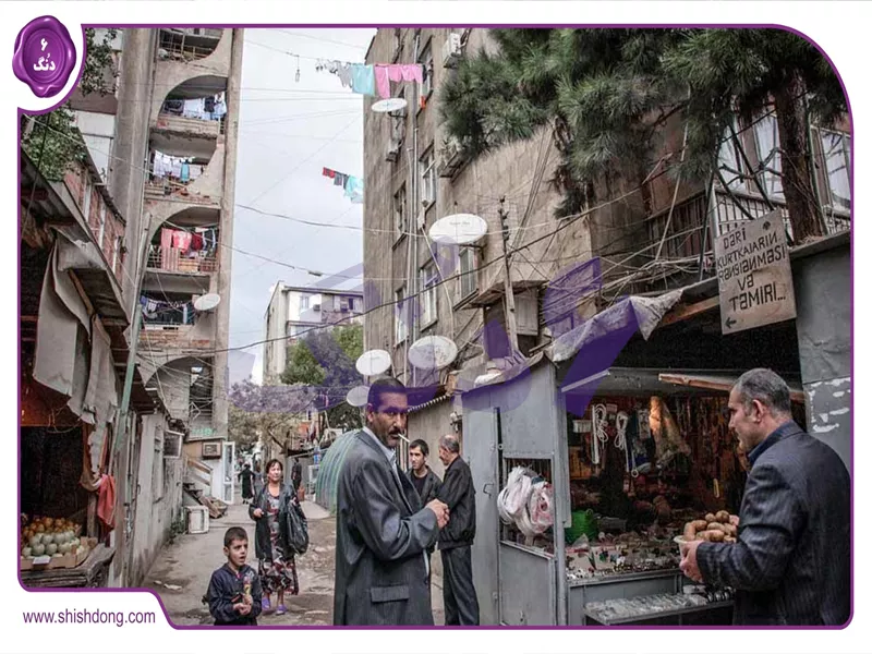 نمایی از محله حسن آباد کرج
