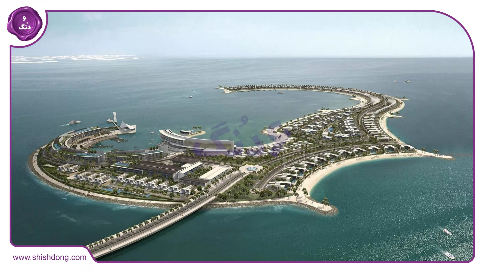 جزیره ثروتمندان دبی 