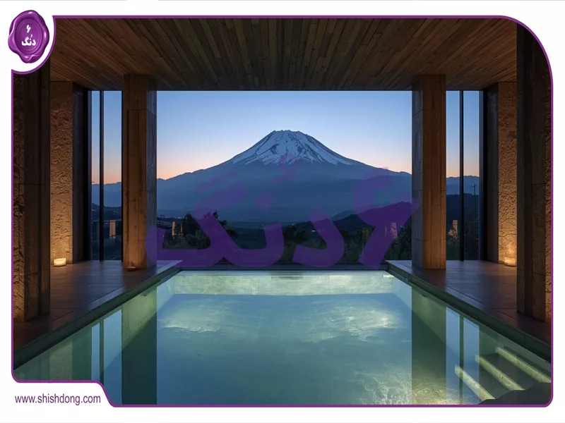 ویلای VIP آبعلی با تراس شیشهای و ویو دماوند