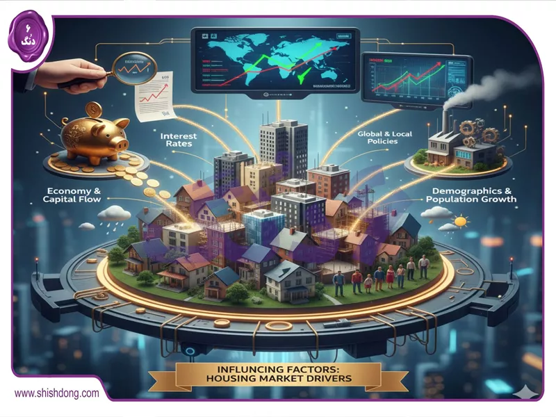 تحلیل عوامل اقتصادی بازار مسکن