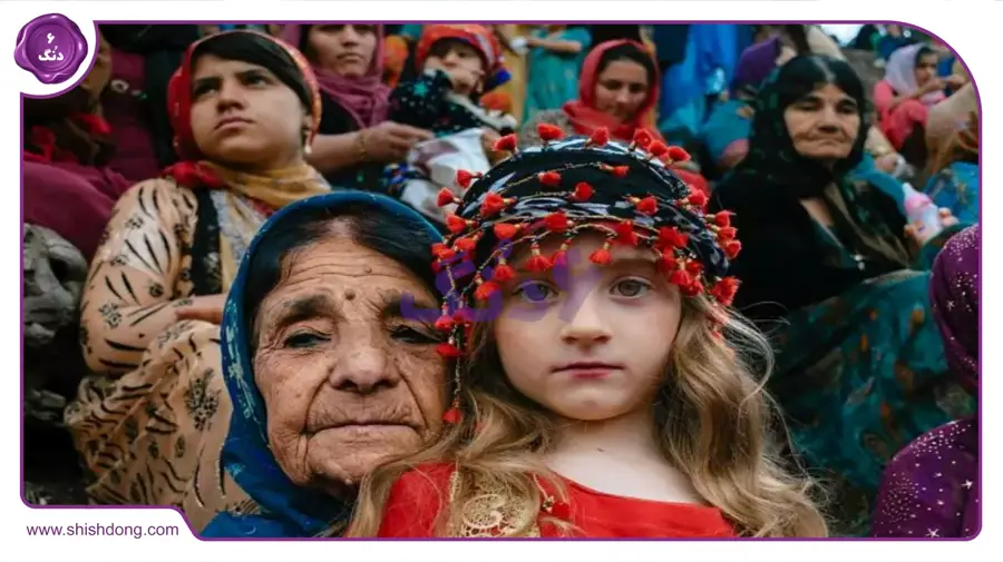 پوشش سنتی زنان مهاباد
