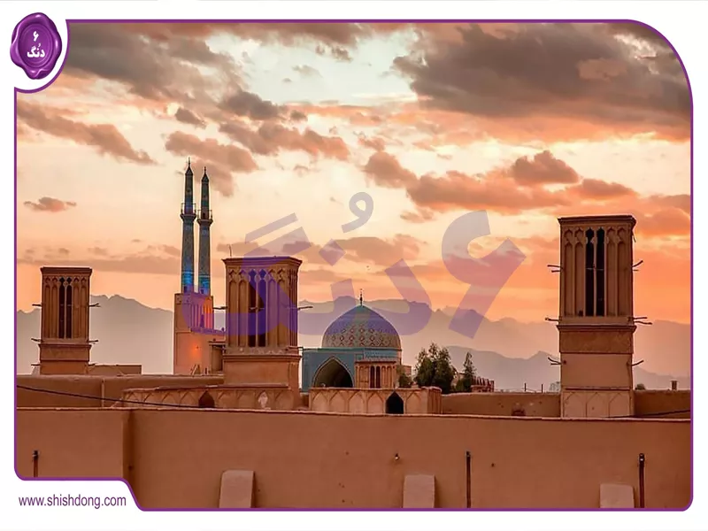 شهر یزد اب و هوا در آبان ۱۴۰۴ با دمای ۱۷-۲۷ درجه