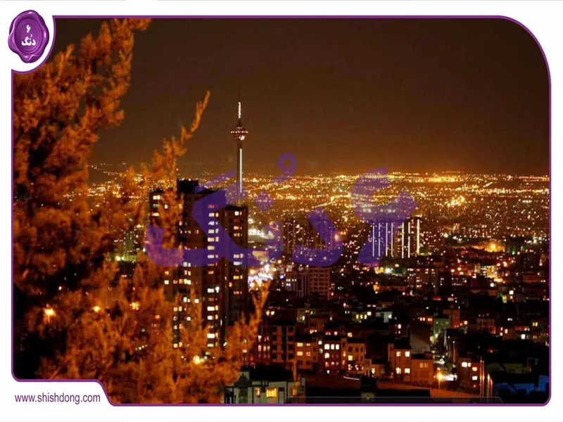 بام تهران در ولنجک نزدیک سعادت آباد