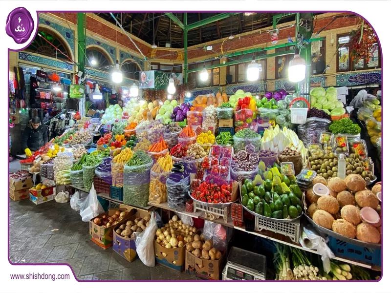 بازار تجریش نزدیک کاخ سعادت آباد