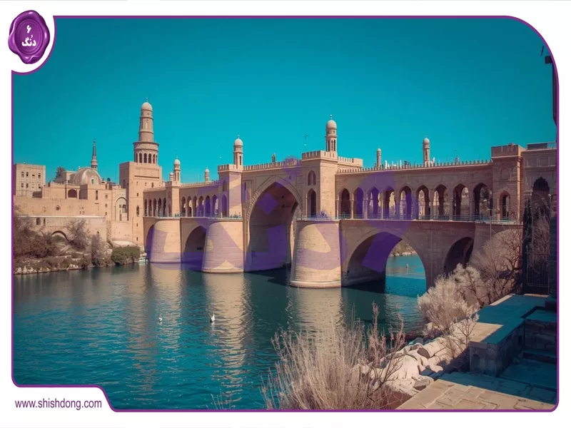 غروب خورشید از آپارتمان اجارهای در رمضان اصفهان