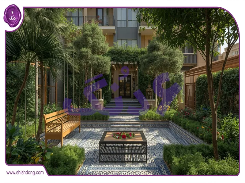 خانه ویلایی با حیاط سرسبز در زردنجان اصفهان