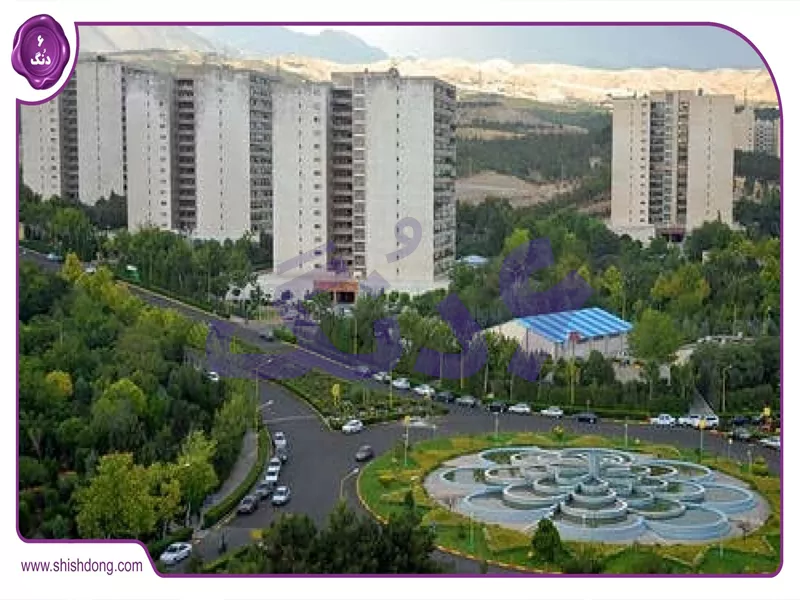 خیابان استخر تهرانپارس – نقشه و موقعیت در منطقه ۴