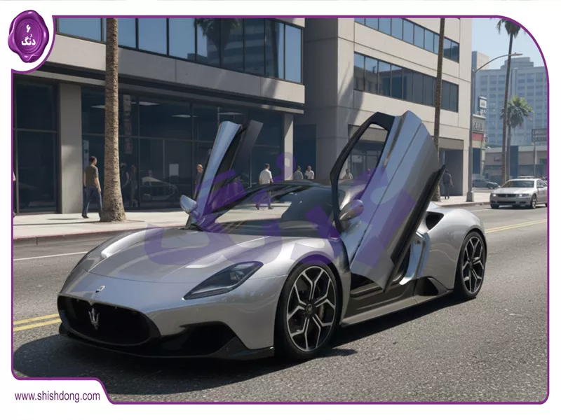 سریع ترین ماشین جی تی ای وی مازراتی Corsita