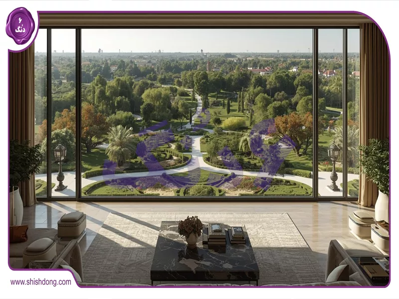 آپارتمان نوساز با ویو کوه در روشن دشت اصفهان