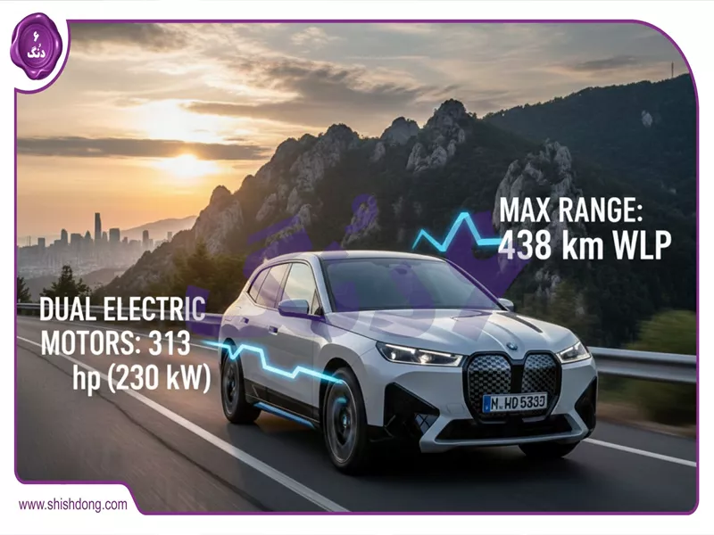 برد و قدرت SUV برقی ب‌ام‌و iX1