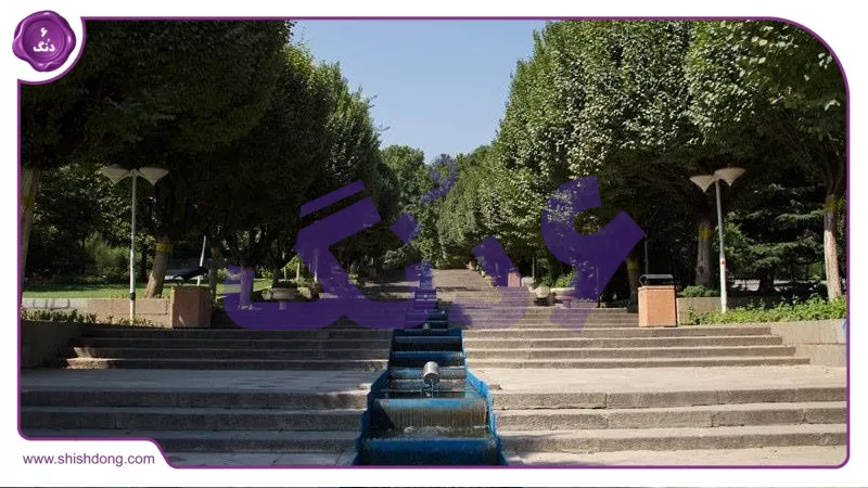 نمای خیابان&zwnj;ها و فضای سبز محله آجودانیه تهران