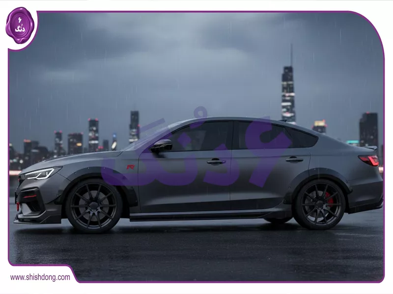 نمای جانبی KMC J7 لیفت‌بک