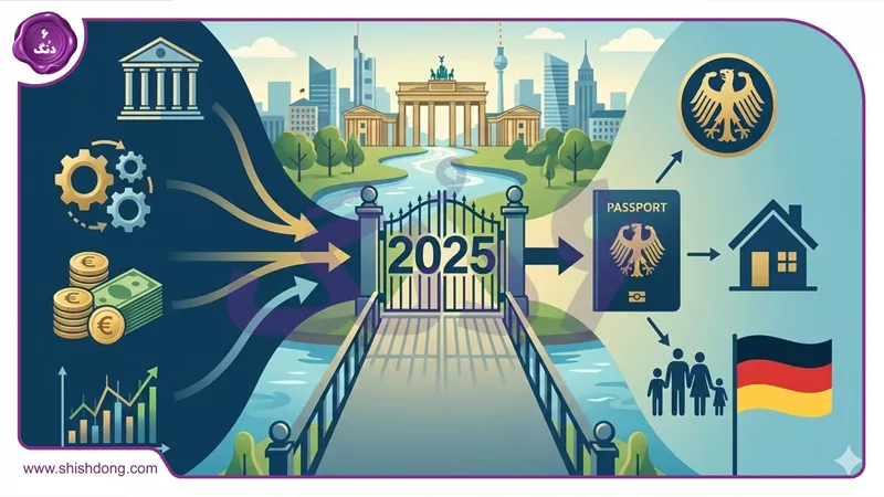ویزای اقامتی آلمان از طریق سرمایه گذاری 2025
