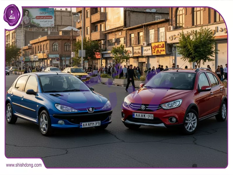 مقایسه پژو ۲۰۶ و کوییک GX در خیابانهای ایران 1404