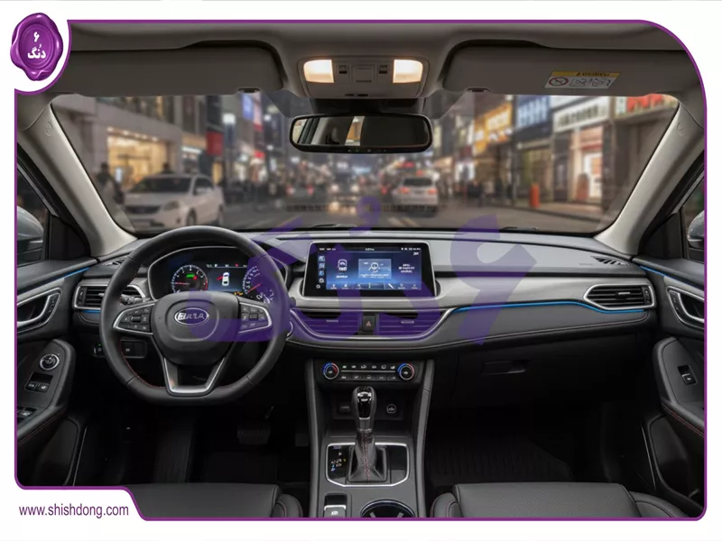 داخل کابین هایما S7 توربو باما