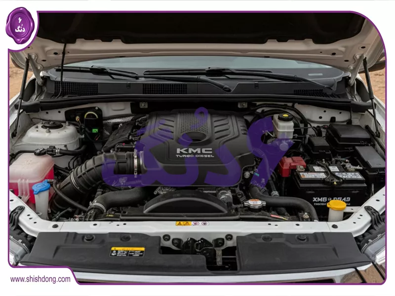 مشخصات کی ام سی T9 موتور و گیربکس