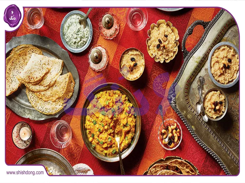 غذاهای محلی خرمشهر مانند قلیه ماهی و رنگینک