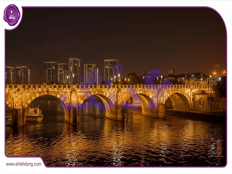 جاذبه سی و سه پل نزدیک جنیران اصفهان